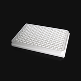 96-well microplate, transparent flat bottom, medium binding force