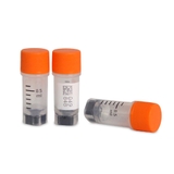 0.5ml boxed 2D cryovial, four sizes