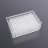 2.2ml 96-well U-bottom transparent deep-well plate, sterile