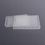 0.1ml 96-well semi-skirted PCR plate, transparent color