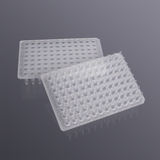 0.2ml 96-well unskirted PCR plate, transparent, laser printed