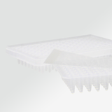 Fluorescence quantitative transparent sealing film, pressure sensitive