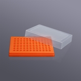 Giá đỡ ống PCR 0,2mL, cho 96 ống, màu cam, polypropylene