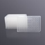 0.1ml 96-well semi-skirted PCR plate, transparent color