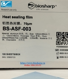 Màng nhôm dán đĩa PCR và Elisa, 70µm (Aluminum heat sealing film)