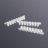 Dải đĩa 8 giếng (8-Well Plate Strips), màu trắng, Thương hiệu: Labselect