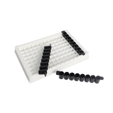 Dải đĩa 8 giếng (8-Well Plate Strips), màu đen, Thương hiệu: Labselect