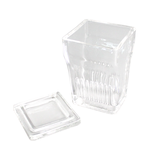 Bình nhuộm lam kính loại đứng, có rãnh, 9 vị trí 25x75mm, hãng Biosharp