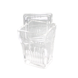 Bình nhuộm lam kính loại đứng, có rãnh, 9 vị trí 25x75mm, hãng Biosharp