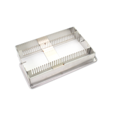 Giá nhuộm lam 30 vị trí, dạng nằm ngang, chất liệu Inox, hãng Biosharp