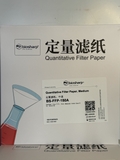 Giấy lọc định lượng, chảy trung, (Quantitative filter paper), 100 chiếc/hộp, đk 11cm, 15cm, 18cm