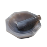 Cối chày mã não (Agate Mortar), xay nghiền mẫu