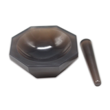 Cối chày mã não (Agate Mortar), xay nghiền mẫu