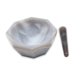 Cối chày mã não (Agate Mortar), xay nghiền mẫu