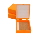 Hộp đựng lam kính (Slide storage box) 12, 25, 50, 100 vị trí, chất liệu nhựa ABS, Thương hiệu: Biosharp