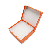 Cryogenic Vial Box, 81well, cardboard+PP