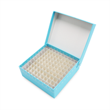 Cryogenic Vial Box, 81 wells/100wells,cardboard