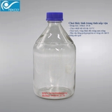 Chai thủy tinh mầu trắng (Glass media bottle), nắp vặn chịu nhiệt GL45, Thương hiệu: Biosharp