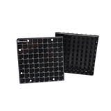 Hộp đựng ống Vial 2ml, 81/100 vị trí, màu đen