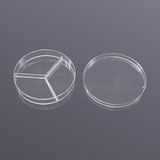 Đĩa petri 90mm (Round type petri dish), 2, 3, 4 ngăn, vô trùng