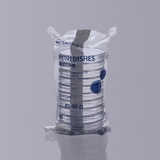 Petri dish 90x15mm, tiệt trùng, túi 10 chiếc