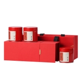 Bộ Hộp Trà Chữ Nhật 3 Lon Trụ Tròn – HVL TEA