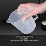 Cốc Đong, Ca Đong Định Lượng Pha Chế Bằng Nhựa Trong Suốt Vạch Chia - HVL TEA