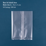 Bao bì đựng kẹo,200 Túi Bao Bì/ Túi OPP Mờ, Hàn Miệng