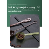 Thìa đong nâu múc bột, múc sốt hoa quả - muỗng đong nâu định lượng 10/15 gram - HVL TEA