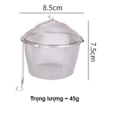 Lọc inox 304 hình trụ lưới có dây treo - HVL