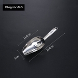 Muôi xúc đá, xẻng xúc đá inox không gỉ nhiều kích thước - HVL TEA