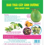 100 Túi Bọc Trái Cây Bưởi, Ổi, Xoài, Na thương hiệu Ánh Dương, dùng 3-4 mùa (có nút cài) - Người Làm Vườn