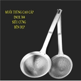 Muôi thủng nấu ăn inox 304, cách nhiệt, siêu bền, siêu cứng, vá thủng - HVL TEA