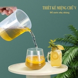 Cốc Đong, Ca Đong Định Lượng Có Nắp Đậy Pha Chế Bằng Nhựa Chia Vạch - HVL TEA