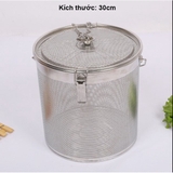 Bộ lọc gia vị inox 304 cao cấp, dùng trong nồi lẩu, lọc trà, hầm xương - HVL