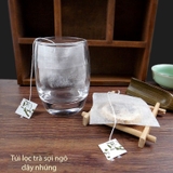 Túi lọc sợi ngô gấp miệng có dây nhúng - HVL