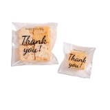 Túi đựng bánh kẹo, trà dán miệng, túi ziplock hoạ tiết Thank You - VUA BAO BÌ