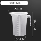 Cốc Đong, Ca Đong Định Lượng Có Nắp Đậy Pha Chế Bằng Nhựa Chia Vạch - HVL TEA