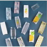 Túi đựng bánh kẹo hoạ tiết bánh dứa, hàn nhiệt