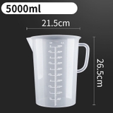 Cốc Đong, Ca Đong Định Lượng Có Nắp Đậy Pha Chế Bằng Nhựa Chia Vạch - HVL TEA