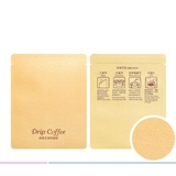 Túi đựng cà phê bằng nhôm, hàn nhiệt, có mép xé  - HVL TEA