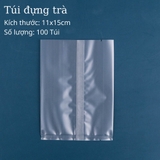 Bao bì đựng kẹo,200 Túi Bao Bì/ Túi OPP Mờ, Hàn Miệng