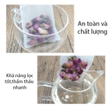 Túi Lọc Trà Không Dây Rút Hàn Nhiệt, Chất Liệu Lưới - HVL