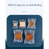 Bao bì đựng kẹo,200 Túi Bao Bì/ Túi OPP Mờ, Hàn Miệng