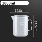 Cốc Đong, Ca Đong Định Lượng Có Nắp Đậy Pha Chế Bằng Nhựa Chia Vạch - HVL TEA