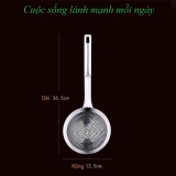 Muôi thủng nấu ăn inox 304, cách nhiệt, siêu bền, siêu cứng, vá thủng - HVL TEA