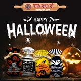 Túi đựng bánh/kẹo, túi đựng quà chủ đề Halloween kích thước 15 * 23, dây nơ buộc - VUA BAO BÌ