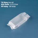 Túi đựng bánh kẹo hoạ tiết bánh dứa, hàn nhiệt