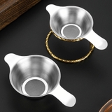 Lọc trà mỏ vịt inox có tay cầm- HVL