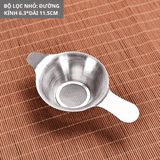 Lọc trà mỏ vịt inox có tay cầm- HVL